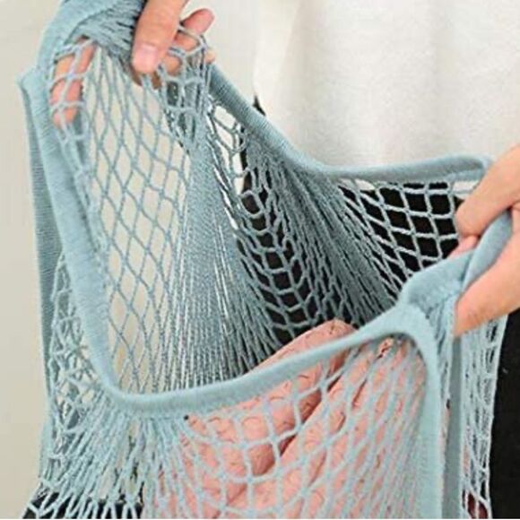 NWT JM Capricorns Resuable Cotton Mesh Tote Bag - Picture 3 of 10